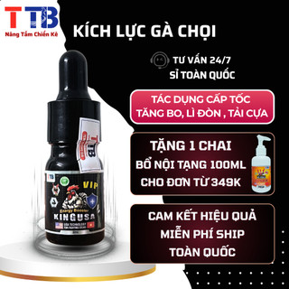  Kích lực gà chọi Energy Booster TTB - Tác dụng cấp tốc tăng bo thể lực bền bỉ tải đòn tải cựa 