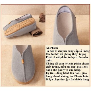 Giày tu sĩ, giày La Hán đế cao su AP027