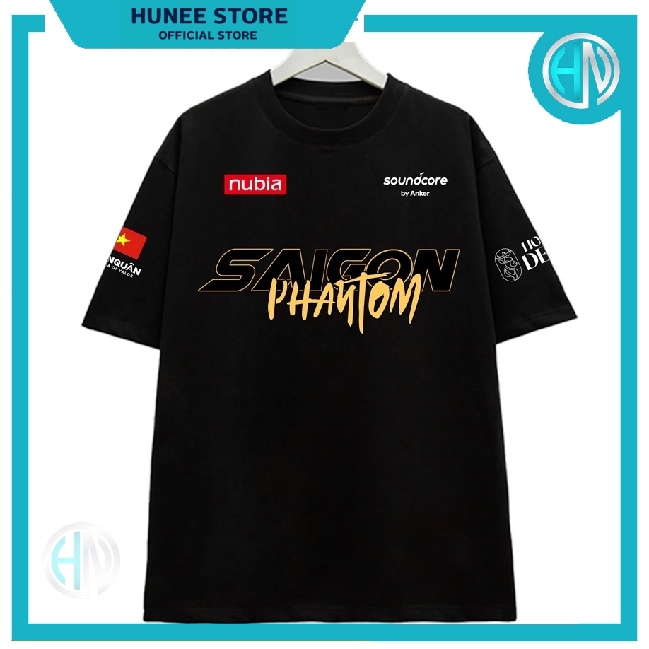 BST Mẫu Áo thun Team SGP Saigon Phantom - Valorant _ Mẫu nhân vật Jett - Phoenix | VALORANT STORE