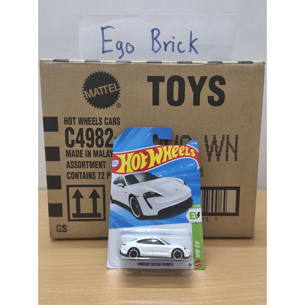 [HW] Xe mô hình Hot Wheels Porsche Taycan Turbo S tỉ lệ 1:64