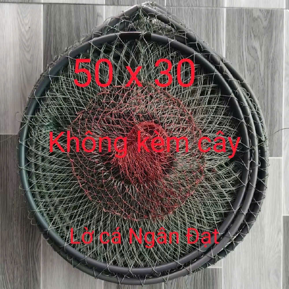 Lờ cá lóc COMBO 10 cái của Lờ cá Ngân Đạt được làm từ vành 9 LY _ Hôm độ 6 nhuộm sắn (Không kèm cây)