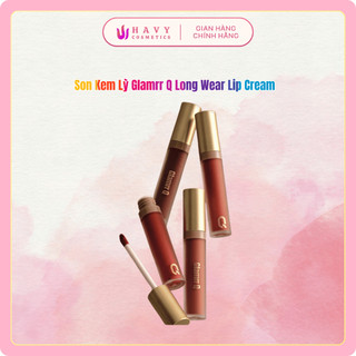  Son Kem Lì Glamrr Q Long Wear Lip Cream  5g  
