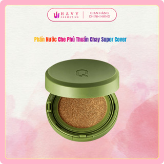  GLAMRR Q Phấn nước trang điểm VEGAN SUPER COVER CUSHION 15g 