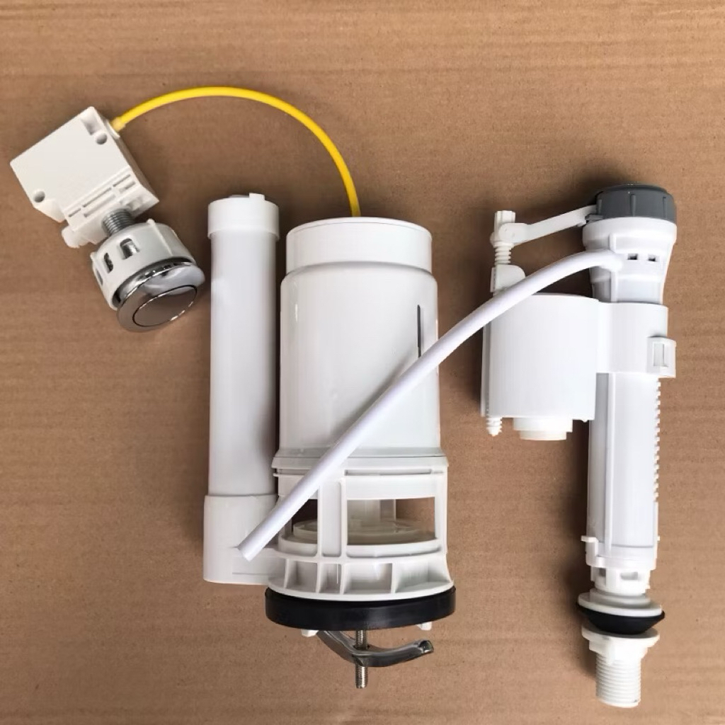 Bộ xả nước bồn cầu trứng, cụm van phao bồn cầu trứng, bộ xả nước cho bệt trứng tròn