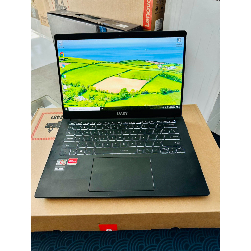 laptop Msi 14 C7M R5-7530U/8/256g đẹp 99%