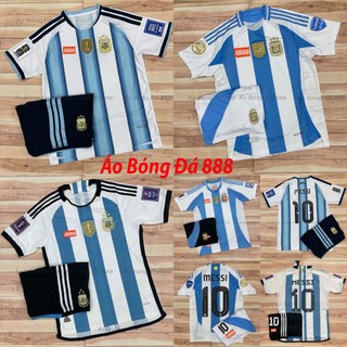 Áo Bóng Đá Đội Tuyển Argentina WC 2026 - Vải Polyester Gai Thái Cao Cấp 
