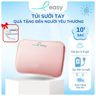  Túi sưởi tay EASY túi sưởi ấm chườm nóng xỏ tay cao cấp không cắm điện vải nhung mềm mịn 