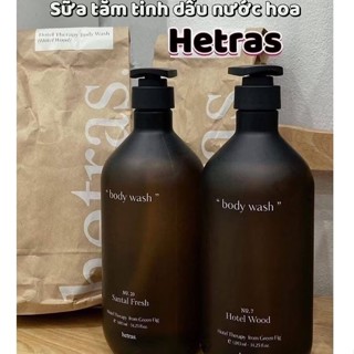  Sữa Tắm Nước Hoa Hetras Santal Fresh Body Wash 1013ml 