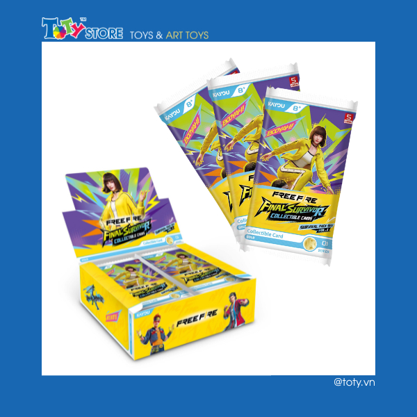 [CHÍNH HÃNG] Card bo góc Free Fire - Kayou - KC01