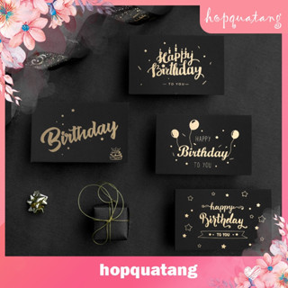 Thiệp Kèm Thư Nhãn Dán Màu Đen Sang Trọng Thiệp Để Hộp Quà Tặng