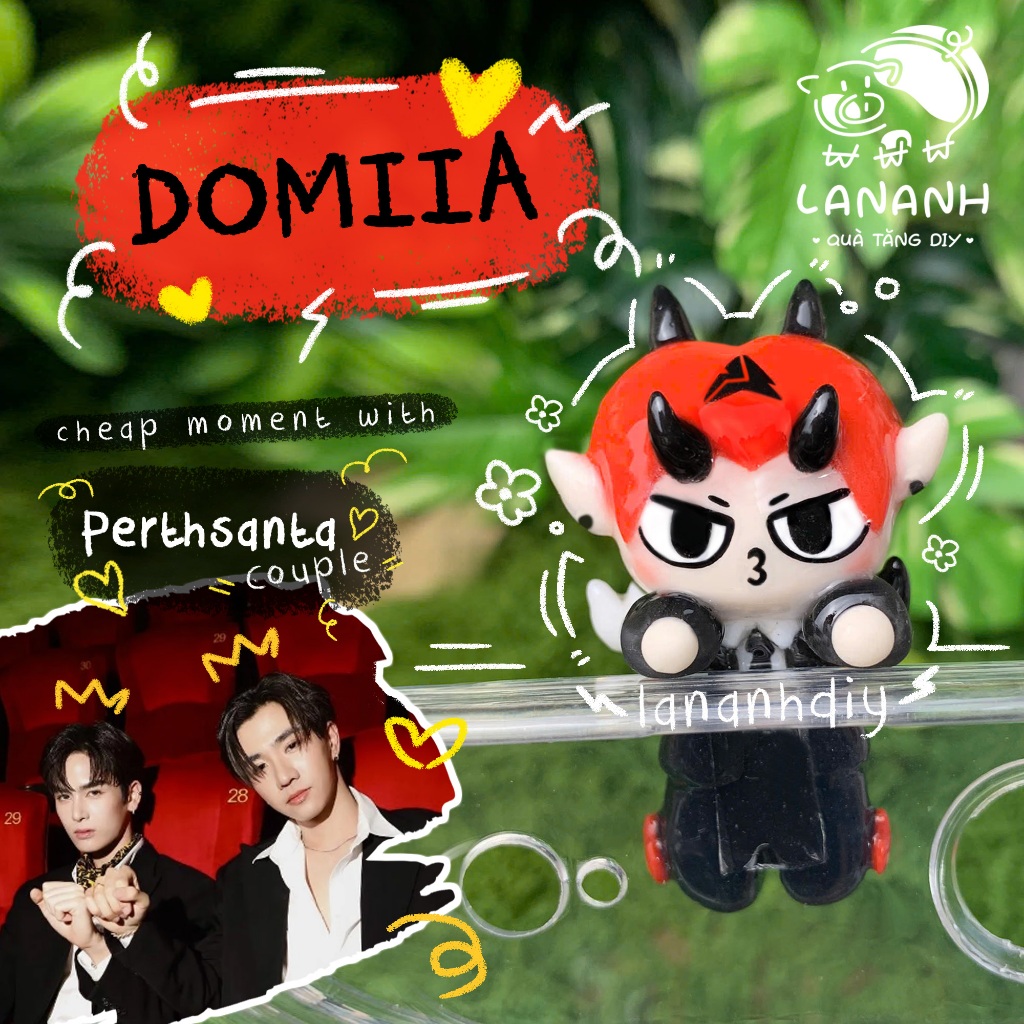 [Hippers for phone] CÓ SẴN-DOMIIA-Mô hình bám điện thoại đất sét handmade dễ thương