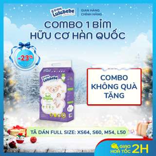  Bỉm Tã Hữu Cơ Lulubebe Hàn Quốc Cho Bé Mỏng Mềm Mát & Organic Thấm Hút Nhanh An Toàn Cho Da Bé 