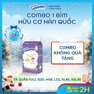  Bỉm Tã Quần Hữu Cơ Lulubebe Hàn Quốc Cho Bé Mỏng Mềm Mát & Organic Thấm Hút Nhanh An Toàn Cho Da 