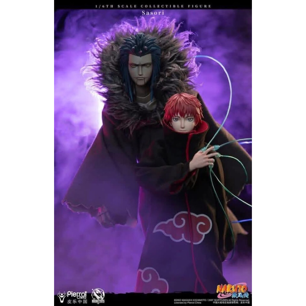 MÔ HÌNH ROCKETTOYS - NARUTO - AKATSUKI SASORI - 1/6 ACTION FIGURE