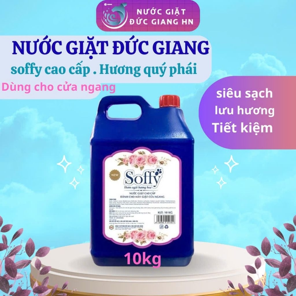 Nước giặt Sofy 10kg – Dành cho máy giặt cửa ngang