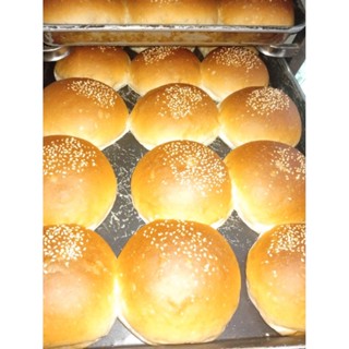 30 Vỏ HAMBURGER đóng hộp từng cái dùng ăn không, kẹp nhân, chấm sốt hay chấm sữa đều ngon