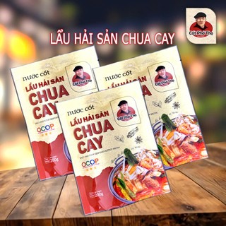 Cốt Lẩu Hải Sản Chua Cay Cô Đặc Thơm Ngon, Chuẩn Vị.