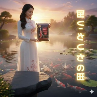  Cám cá koi cá chép phi tần cá vàng Gold coin feedmill CA01 40% đạm tăng size nhanh đẹp body 