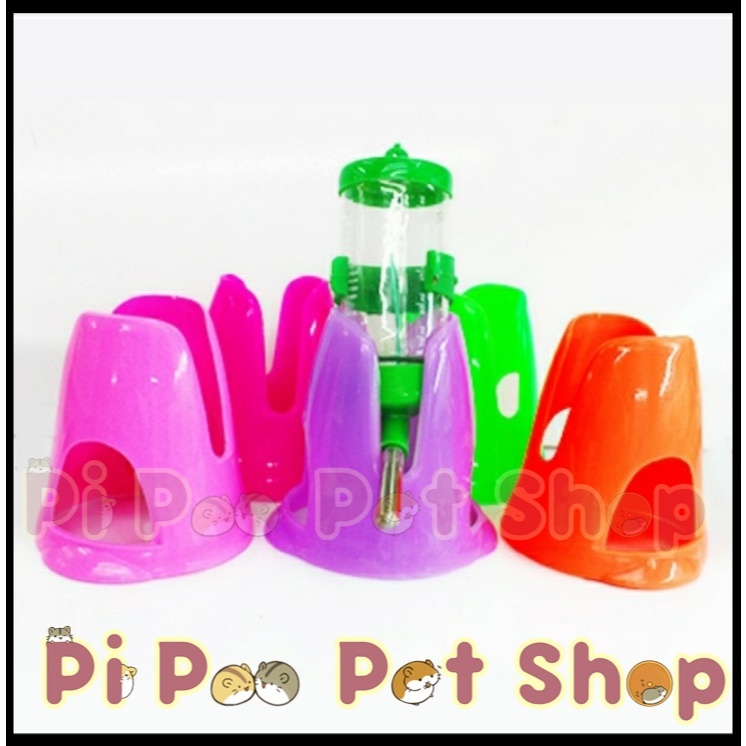 Chân Đế bình nước 2in1 cho hamster và thú cưng - Sản phẩm không kèm bình nước