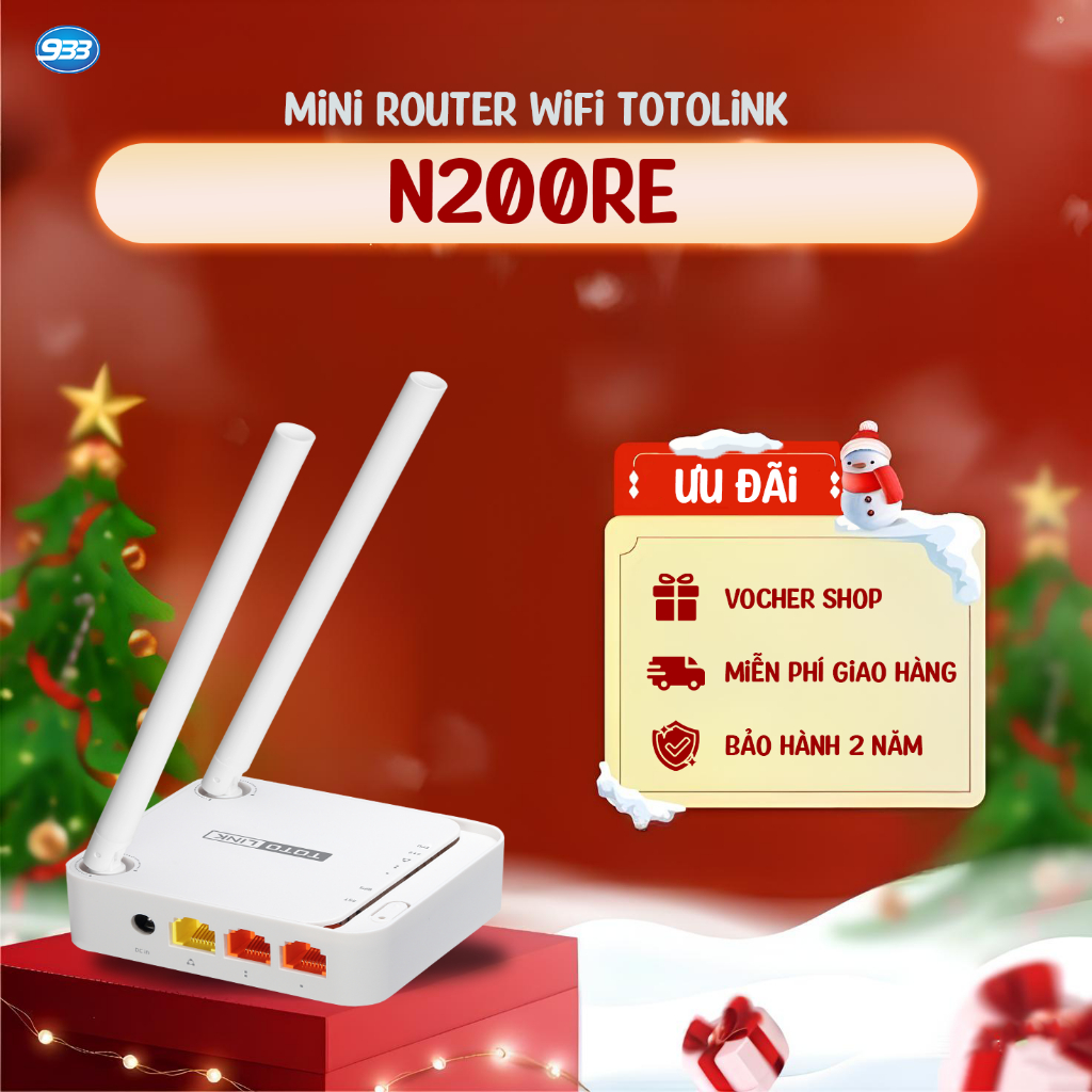 TotoLink N200RE - Mini Router Wi-Fi chuẩn N 300Mbps