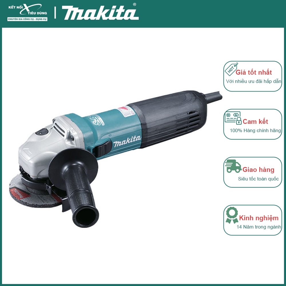 Máy mài góc có điều tốc 1400W Makita GA4040C | Kết Nối Tiêu Dùng