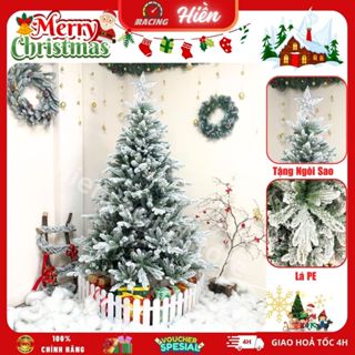 Cây Thông Noel PE Xanh  PE Phủ Tuyết Trang Trí Giáng Sinh Nhà Cửa Văn Phòng Quán Cafe Cao Cấp 