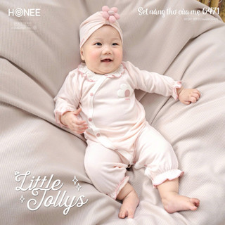 [Honee]-Body dài nỉ sơ sinh (0-3m đến 6-9m)