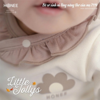 [Honee]-Body dài nỉ sơ sinh (0-3m đến 6-9m)