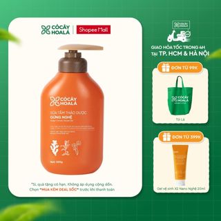   HỎA TỐC   LIVE KOL  Sữa Tắm Thảo Dược Cỏ Cây Hoa Lá Gừng Nghệ Làm Sạch Sâu Giữ Ấm Phòng Cảm Giảm Mụn Lưng 