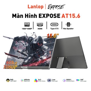  Màn Hình Di Động 15.6 Inch IPS Full HD 1080P - Tích Hợp Loa Kép Tương Thích Laptop Máy Tính Bảng Điện Thoại 