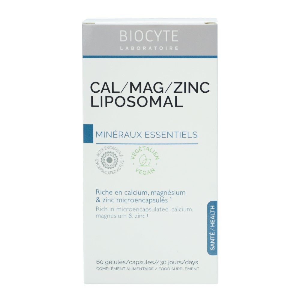 Viên uống bổ sung Canxi, Magie, Kẽm Biocyte Cal/mag/zinc Liposomal