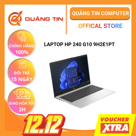 Laptop HP 240 G10 9H2E1PT (Core i5 1335U/ 8GB/ 256GB SSD/ Intel UHD Graphics/ 14.0inch Full HD/ Wind