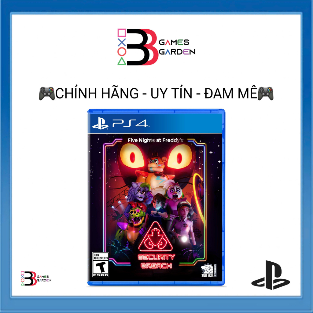 GAME PS4 FIVE NIGHTS AT FREDDY'S SECURITY BREACH