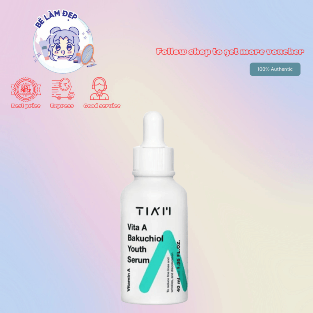 Serum Tiam Vita A Bakuchiol Youth Serum 40ml (Tiam Trắng)