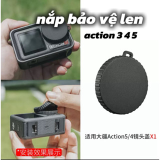 NẮP BẢO VỆ LENS DJI ACTION 3/4/56 dùng chung – CHỐNG TRẦY, CHỐNG BỤI, AN TOÀN