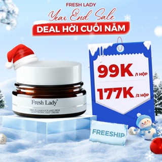  Kem Dưỡng Da Trắng Hồng Hỗ Trợ Mờ Tàn Nhang Thâm Sạm Fresh Lady - 15g 