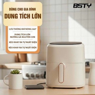 Nồi Chiên Không Dầu 5L Đa Năng 10 Chế Độ Nấu Tự Động Công Suất Lớn 1350W