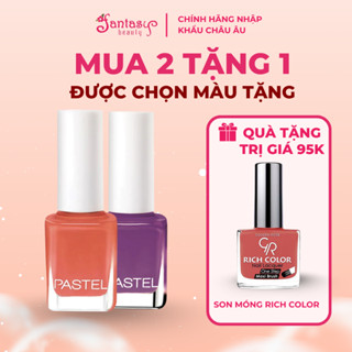   MUA 2 TẶNG 1  Sơn Móng Tay Gel tự khô Pastel – Màu Sắc Thời Trang Độ Che Phủ Cao. Nhập từ Châu Âu 