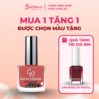  Sơn Móng Tay Gel tự khô cao cấp Golden Rose Rich Color– Màu Sắc Thời Trang Độ Che Phủ Cao. Nhập từ Châu Âu 