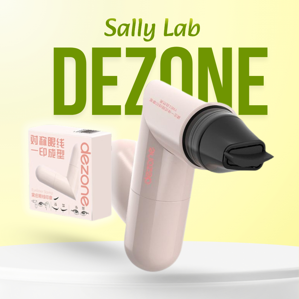  Khuôn In Eyeliner Dezone Con Dấu Kẻ Mắt Hai Đầu Sẵn Mực Sắc Nét Lâu Trôi Bút Qiyuduola Mới 