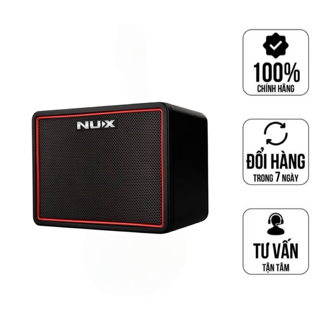 [Chính Hãng] Amply Đàn Guitar Điện Nux Mighty Lite BT MKII - Loa Ampli Di động Mini Amplifier MK2