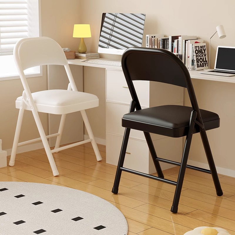 【Giao hàng nhan】Ghế gấp đơn giản Ghế acrylic trong suốt trong suốt，Ghế gấp gọn trong suốt nhiều màu chống trầy phong các