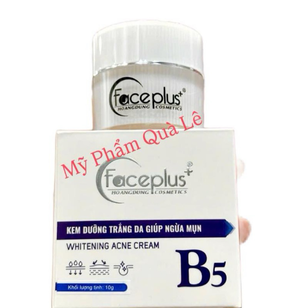 kem dưỡng trắng da ngừa mụn face plus B5 hủ 10gram