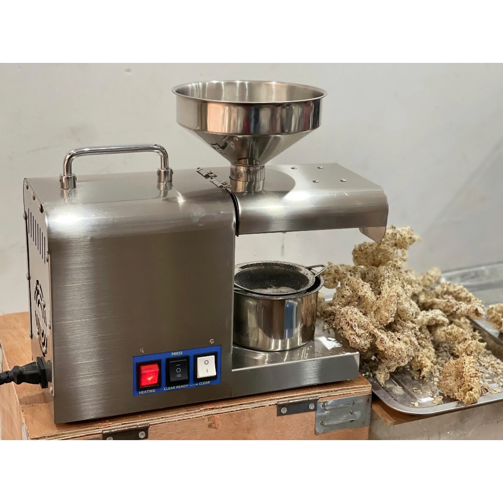 Máy ép dầu lạc, dầu đậu phộng R311 công suất 850W