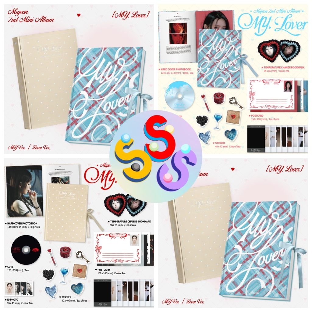 (ĐẶT HÀNG TỪ 18H ĐẾN 6H) Album ảnh [MY, Lover] - i-dle Miyeon chính hãng Hàn Quốc