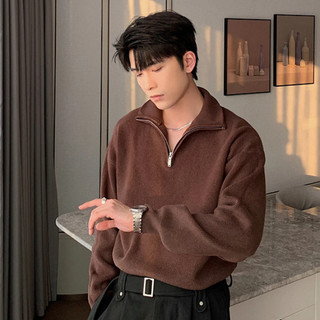  Áo Len Nam Nữ Có Khoá Kéo Form Boxy PrivateStu Half Zip Collar Knit Local Brand  AL03  