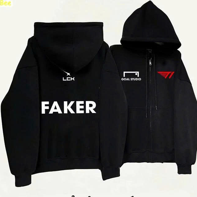 áo khoác t1 , áo skt t1 - áo khoác sk telecom faker zeus oner keria gumayusi in theo yêu cầu