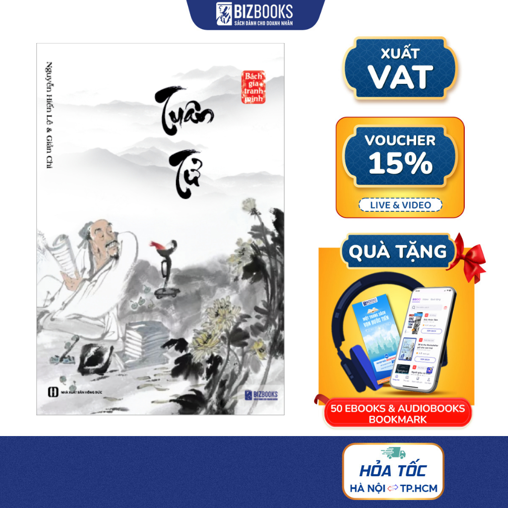 Sách Tuân Tử - Nguyễn Hiến Lê - Tuyển Tập Bách Gia Tranh Minh