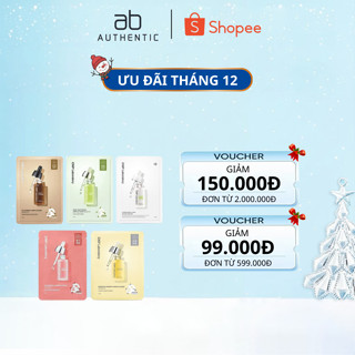    Top 1 bán chạy  Mặt nạ giấy dưỡng sáng cấp ẩm và làm dịu da CNP Laboratory Ampule Mask 25ml - AB AUTHENTIC 