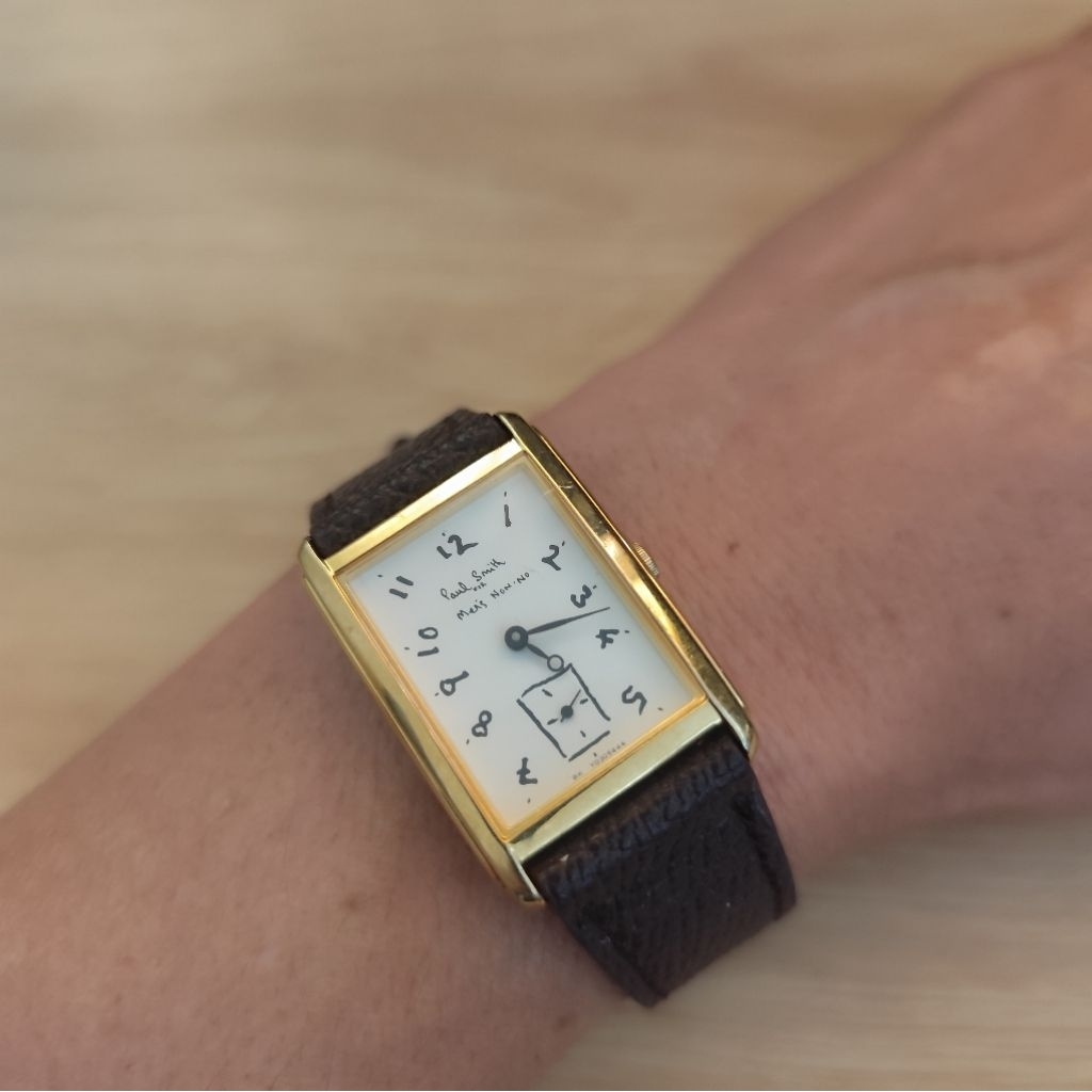 Đồng hồ nam Paul smith của Nhật, phôm tank, size 24x35.